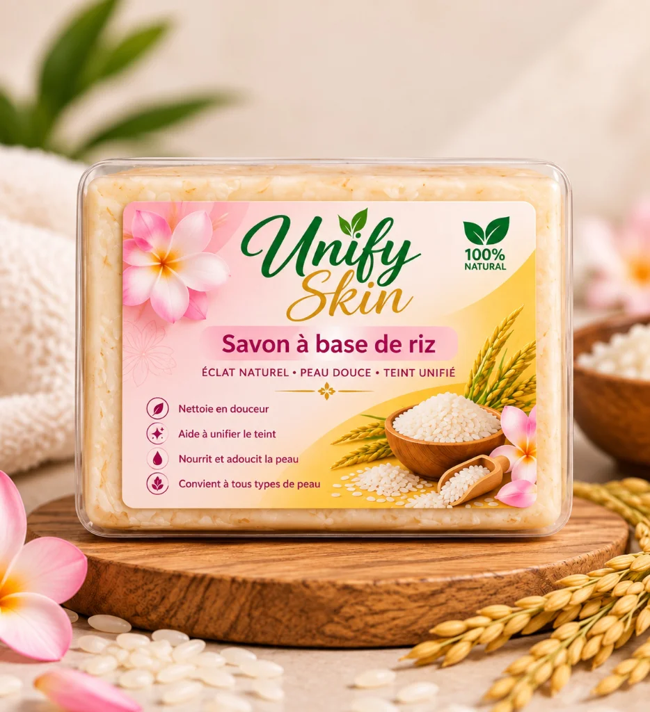 Rice-Based Soap